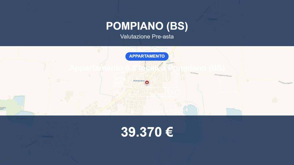 appartamento in vendita a Pompiano