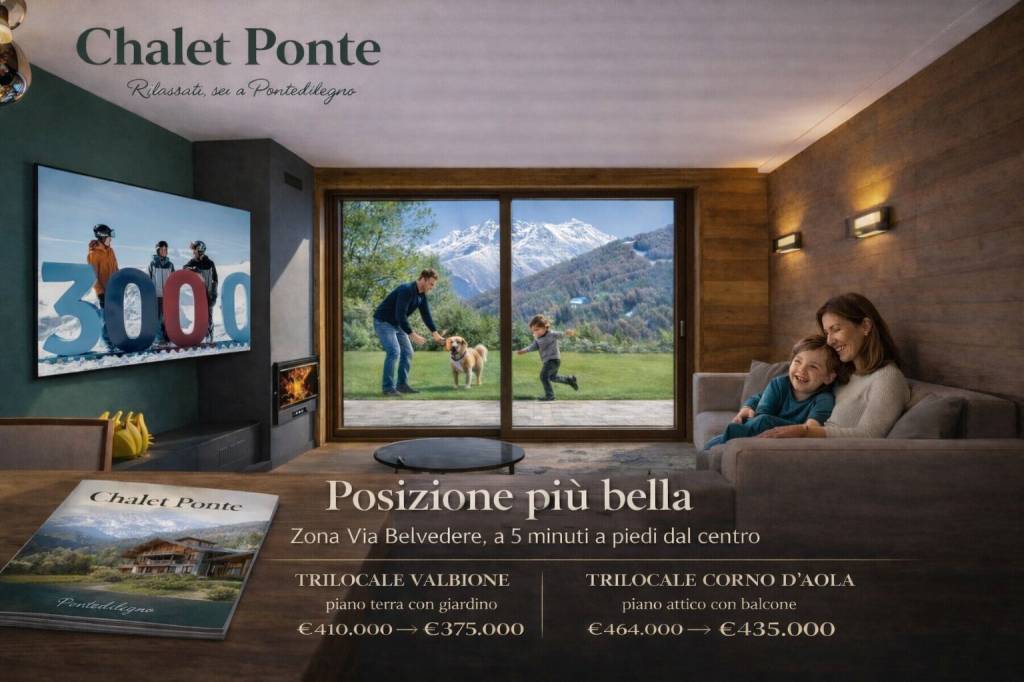 appartamento in vendita a Ponte di Legno