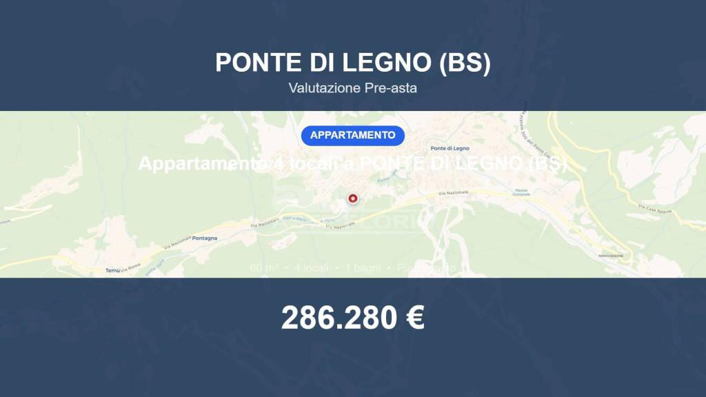 appartamento in vendita a Ponte di Legno