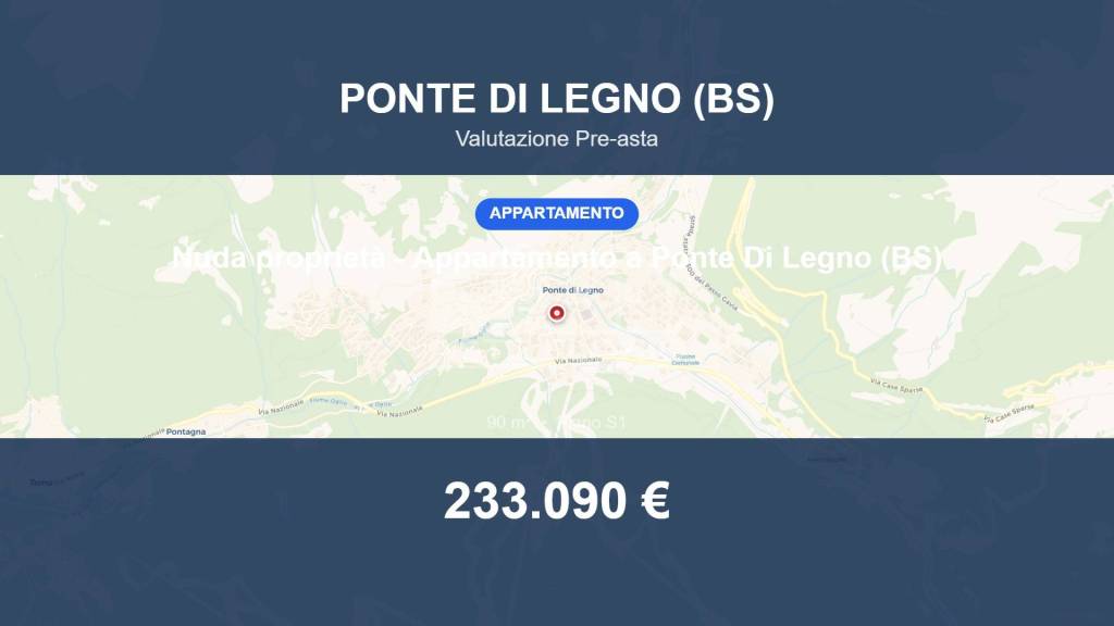 appartamento in vendita a Ponte di Legno in zona Zoanno