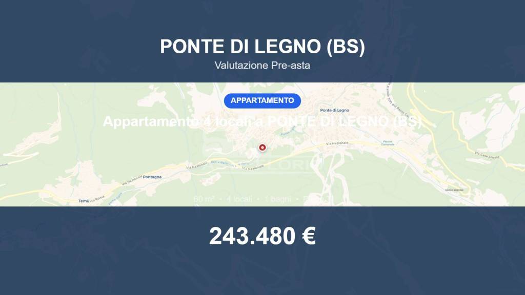 appartamento in vendita a Ponte di Legno in zona Zoanno