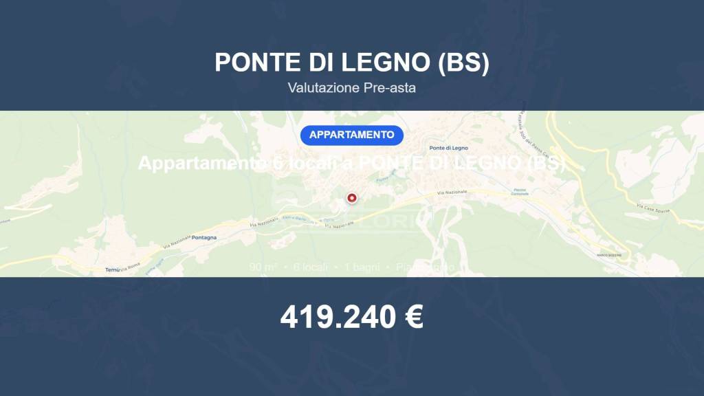 appartamento in vendita a Ponte di Legno in zona Zoanno