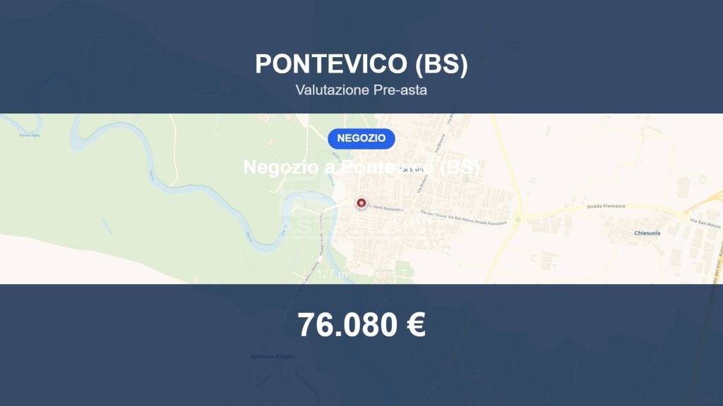 negozio in vendita a Pontevico