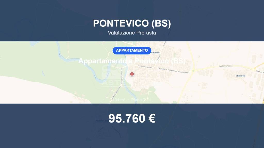 appartamento in vendita a Pontevico