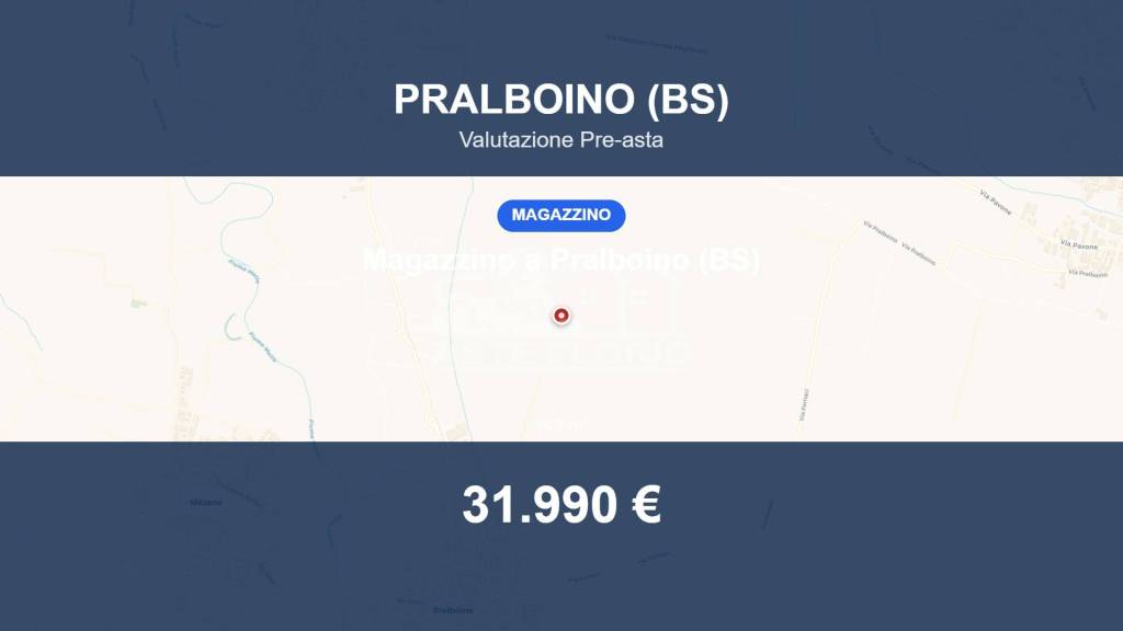 locale commerciale in vendita a Pralboino