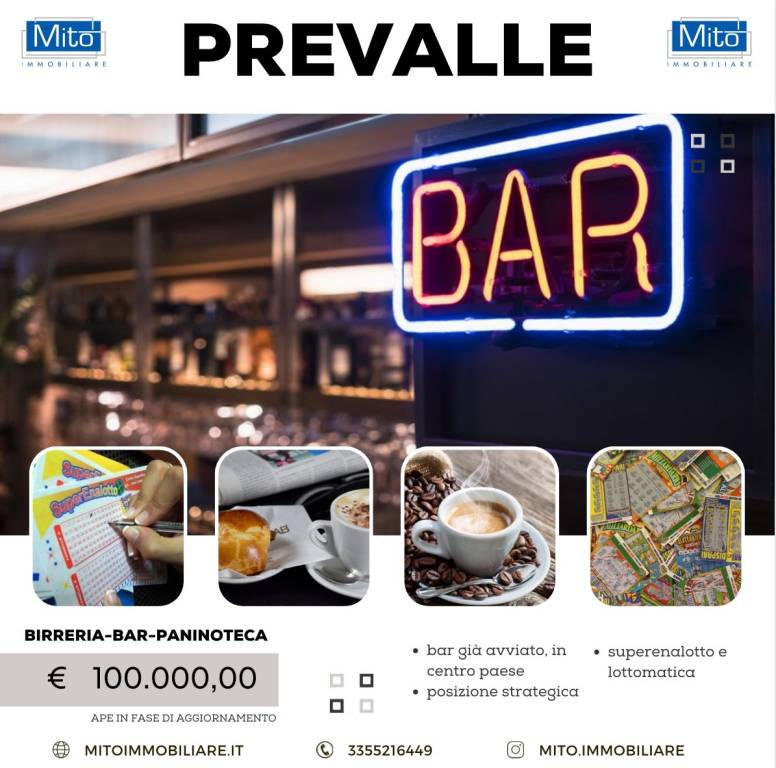 negozio in vendita a Prevalle