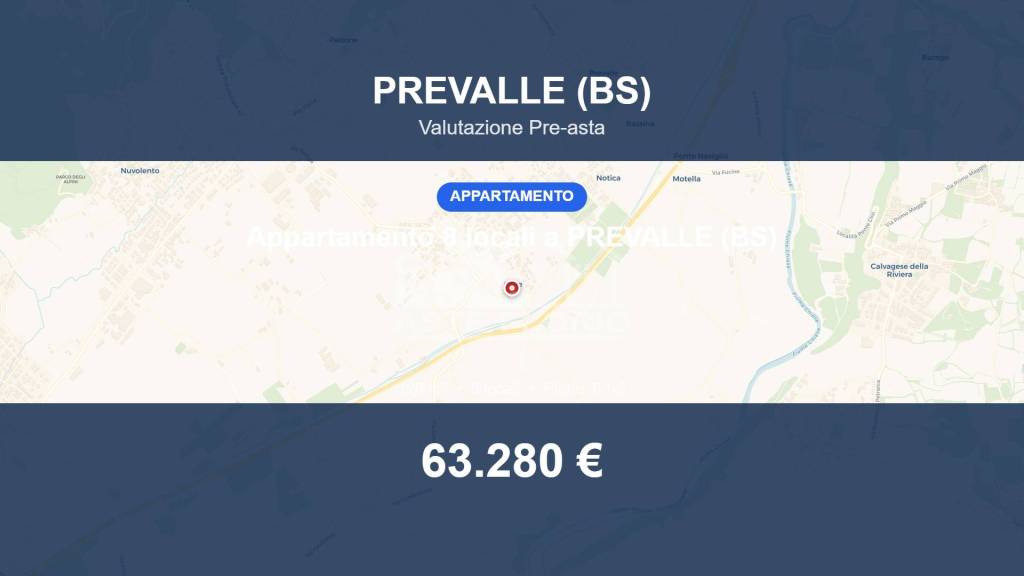 appartamento in vendita a Prevalle
