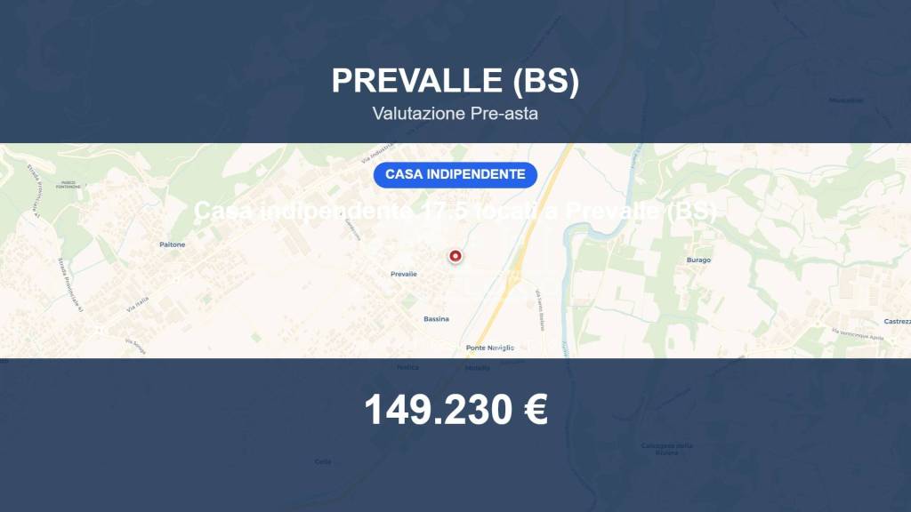 casa semindipendente in vendita a Prevalle