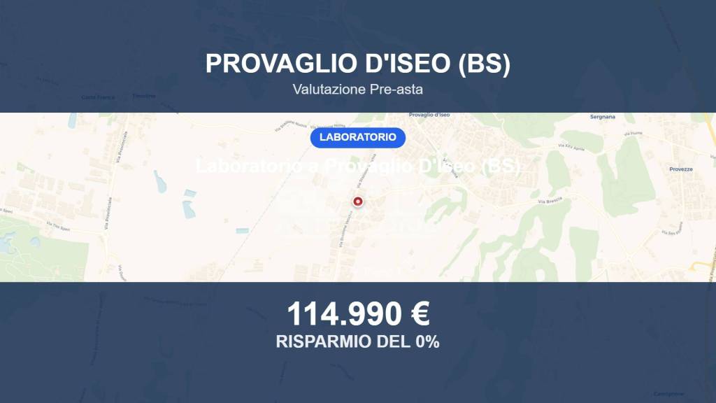 negozio in vendita a Provaglio d'Iseo
