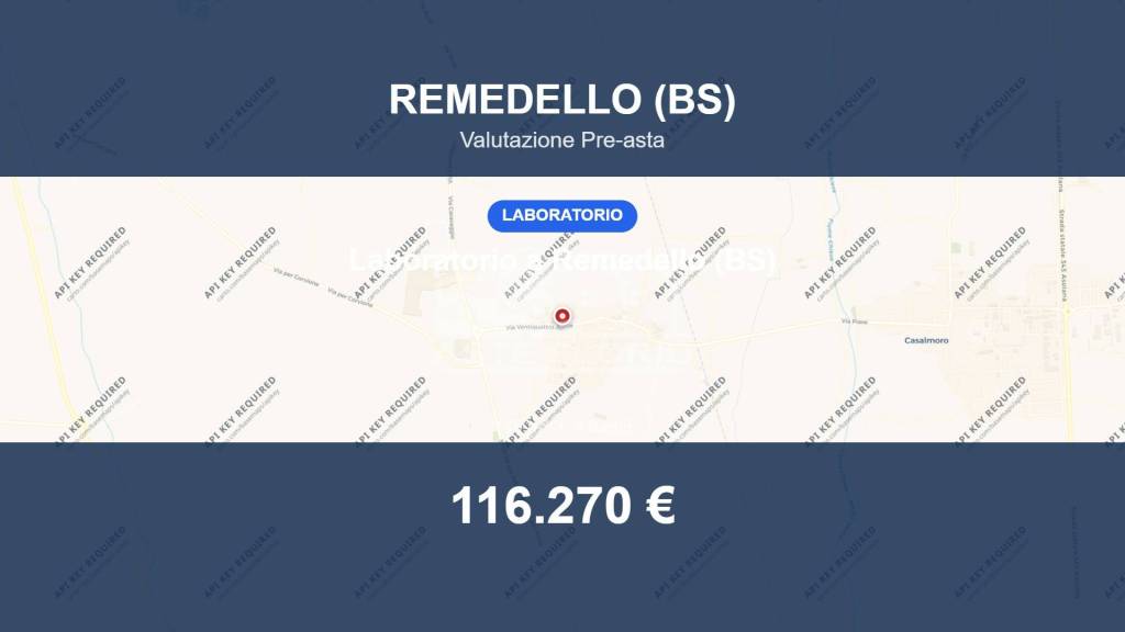 locale commerciale in vendita a Remedello
