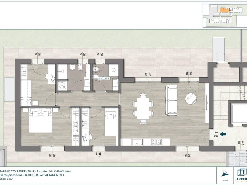 appartamento in vendita a Rezzato
