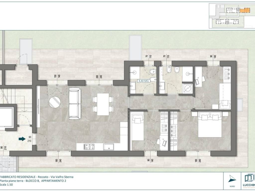 appartamento in vendita a Rezzato