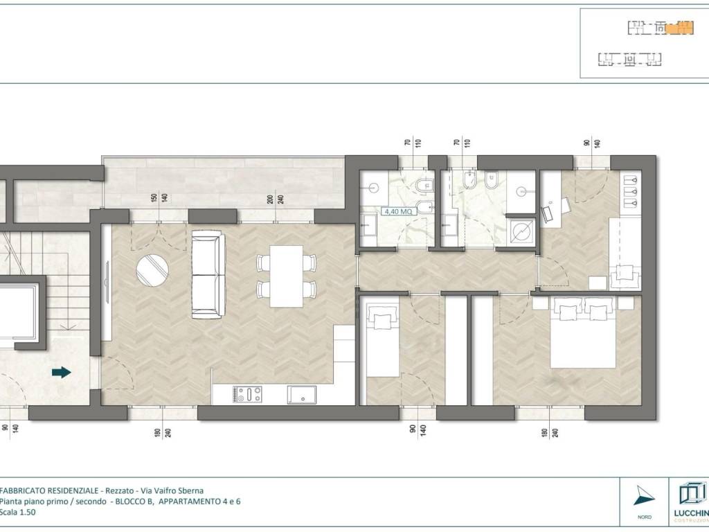 appartamento in vendita a Rezzato
