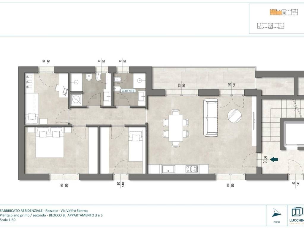 appartamento in vendita a Rezzato