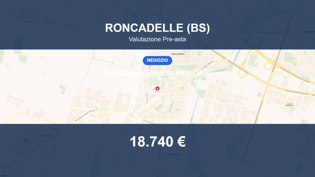 negozio in vendita a Roncadelle