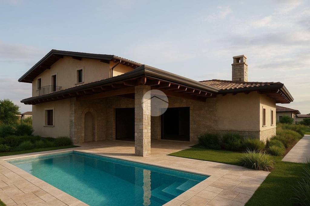 casa indipendente in vendita a Rovato in zona Sant'Andrea