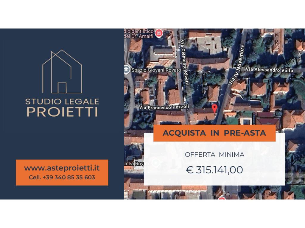 appartamento in vendita a Rovato