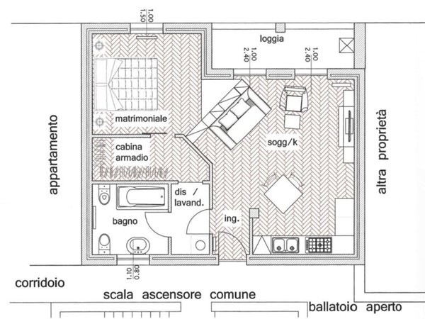 appartamento in vendita a Rovato