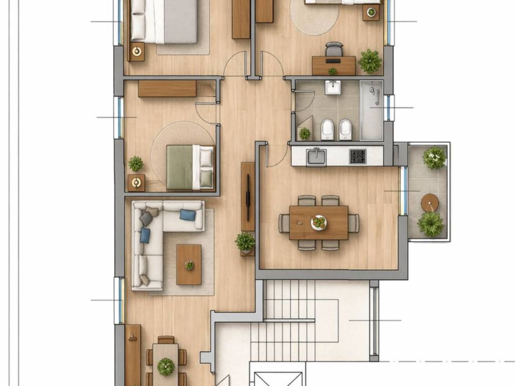 appartamento in vendita a Rovato