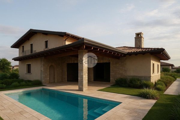casa indipendente in vendita a Rovato in zona Sant'Andrea