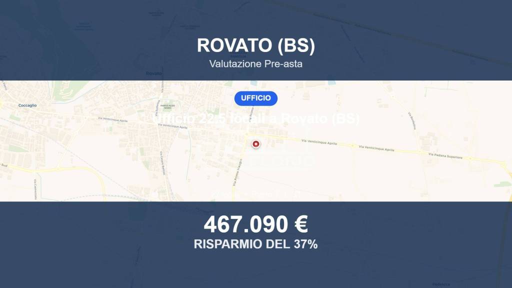ufficio in vendita a Rovato