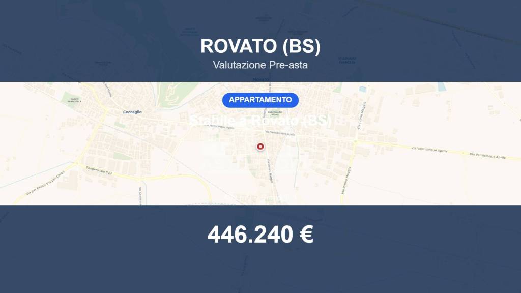 appartamento in vendita a Rovato