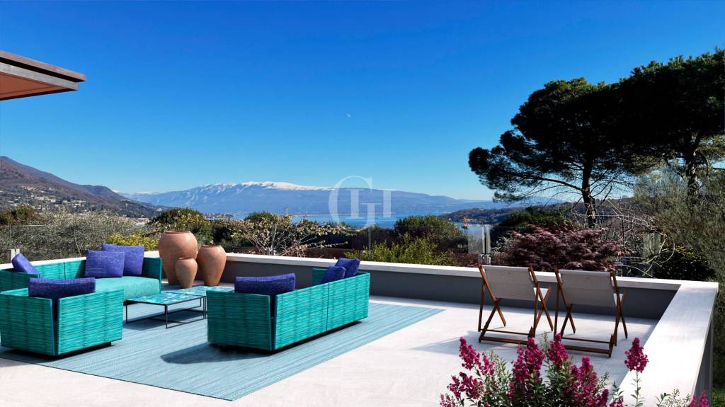 casa indipendente in vendita a Salò in zona Villa