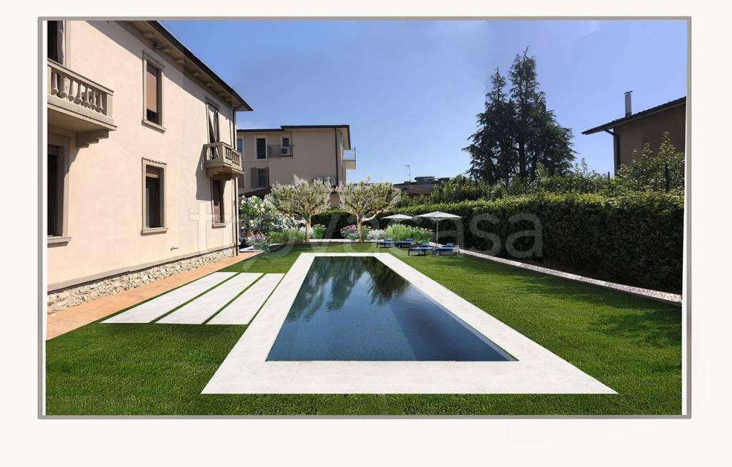 casa indipendente in vendita a Salò in zona Villa