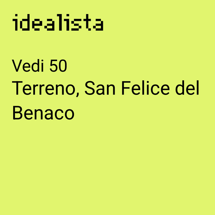 terreno edificabile in vendita a San Felice del Benaco in zona Cisano