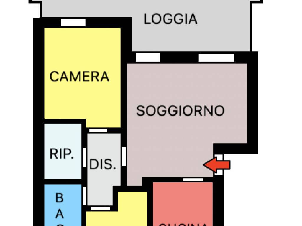 appartamento in vendita a San Zeno Naviglio