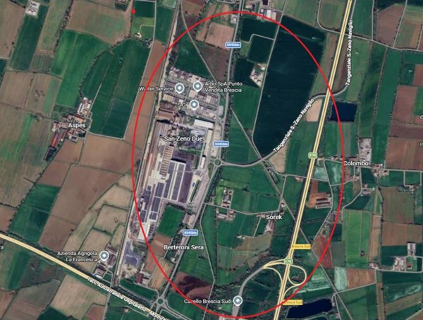 terreno in vendita a San Zeno Naviglio in zona Garza