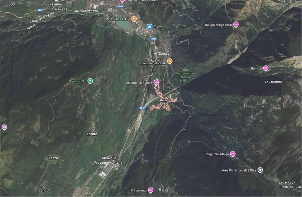 terreno agricolo in vendita a Sonico in zona Rino