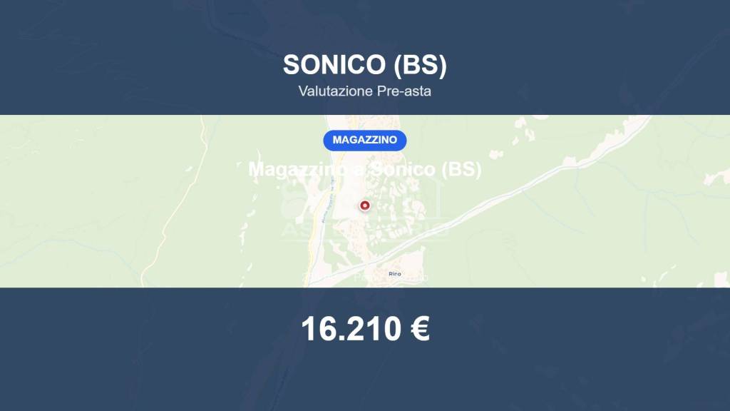 locale commerciale in vendita a Sonico in zona Rino