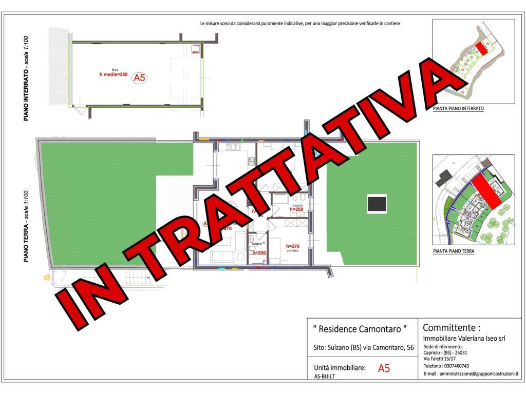 appartamento in vendita a Sulzano