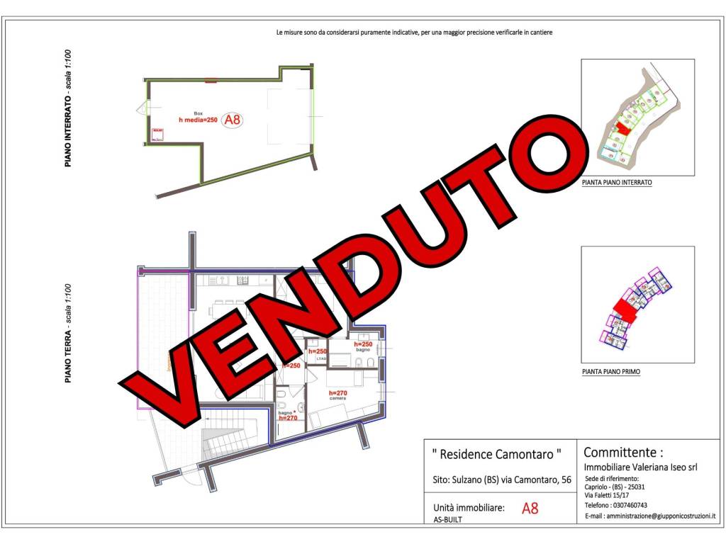 appartamento in vendita a Sulzano