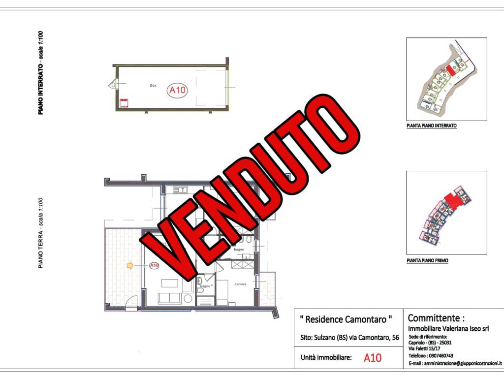 appartamento in vendita a Sulzano