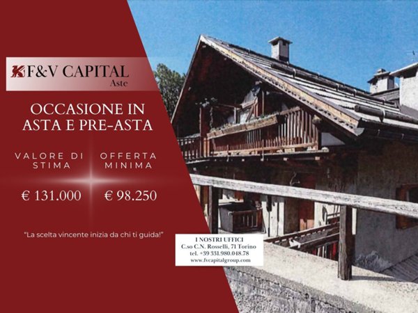 appartamento in vendita a Cesana Torinese in zona Champlas Seguin