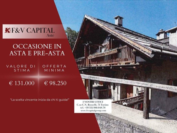 appartamento in vendita a Cesana Torinese in zona Champlas Seguin