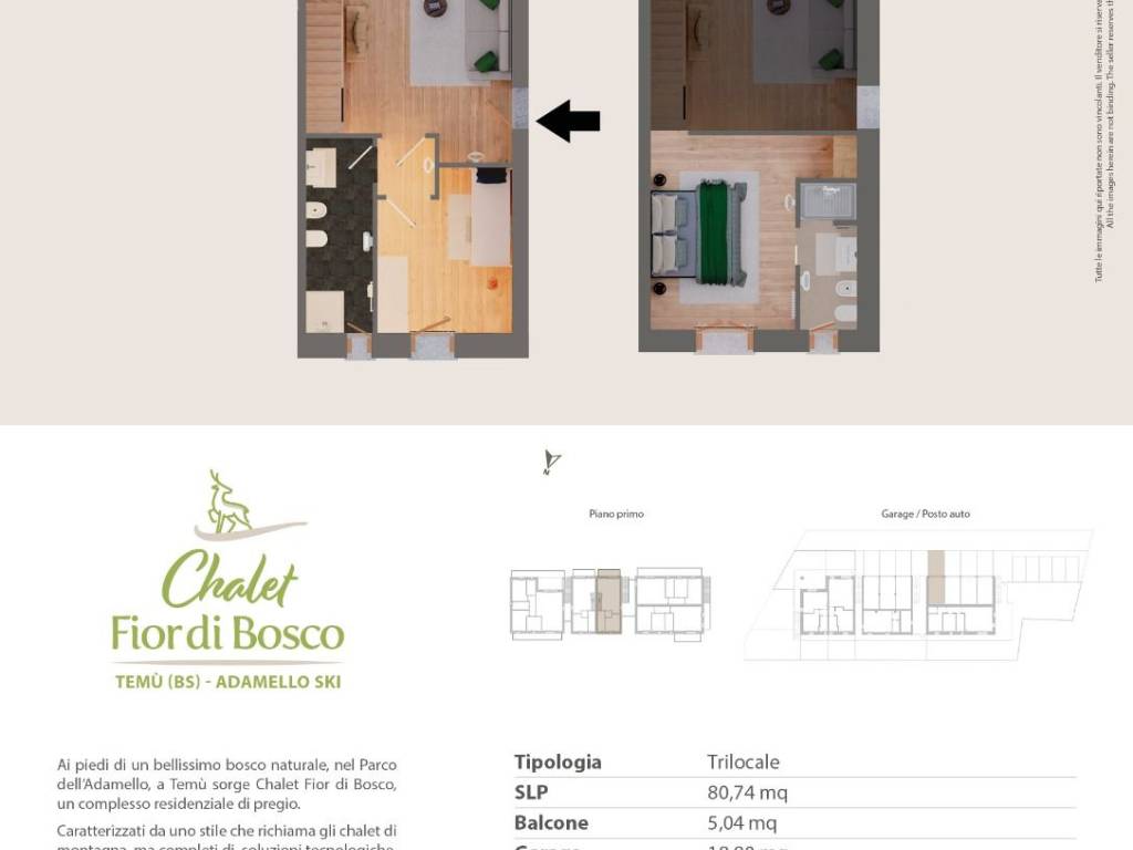 appartamento in vendita a Temù