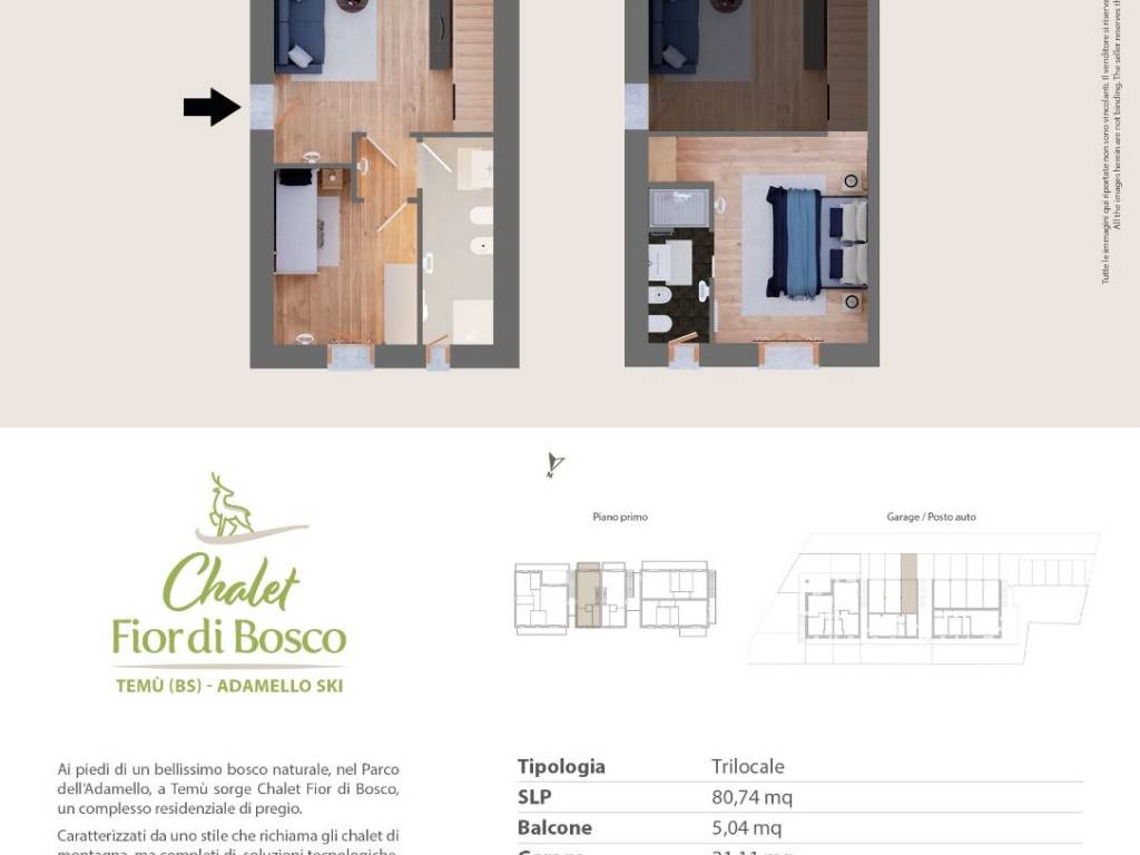appartamento in vendita a Temù