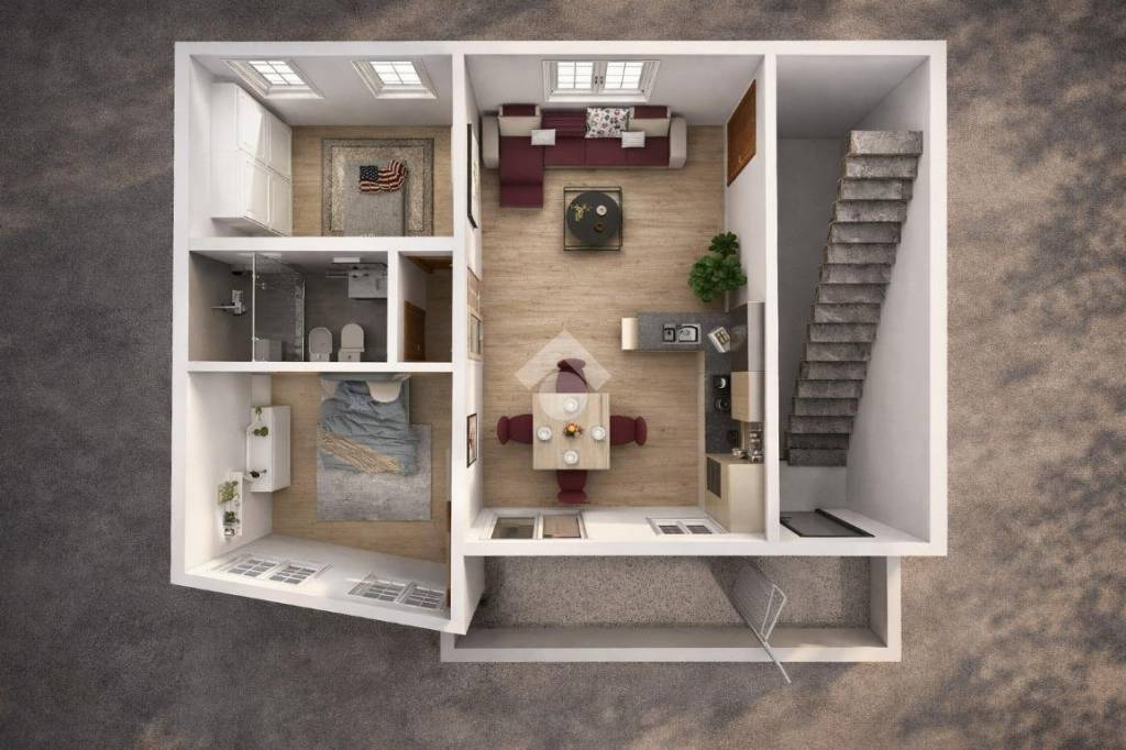 appartamento in vendita a Toscolano-Maderno in zona Gaino