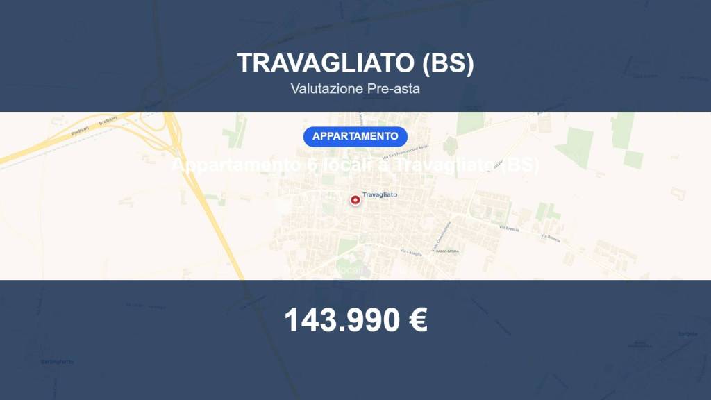 appartamento in vendita a Travagliato