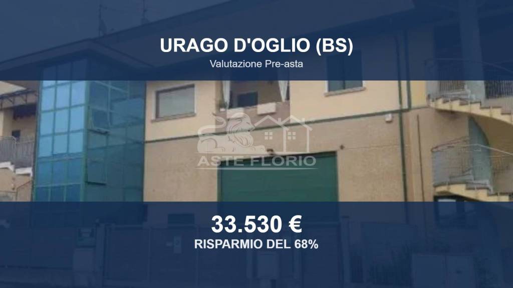 appartamento in vendita ad Urago d'Oglio