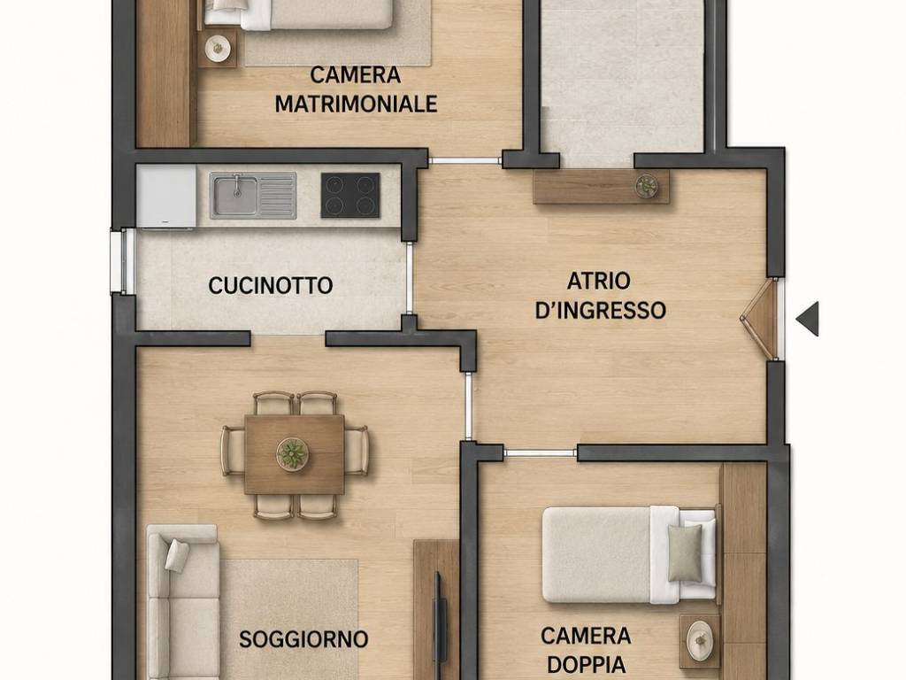 appartamento in vendita a Villa Carcina in zona Pregno