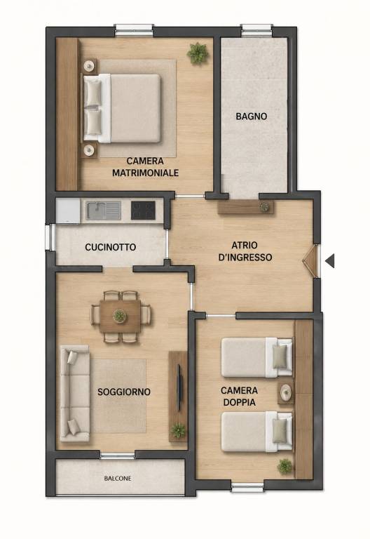 appartamento in vendita a Villa Carcina in zona Carcina