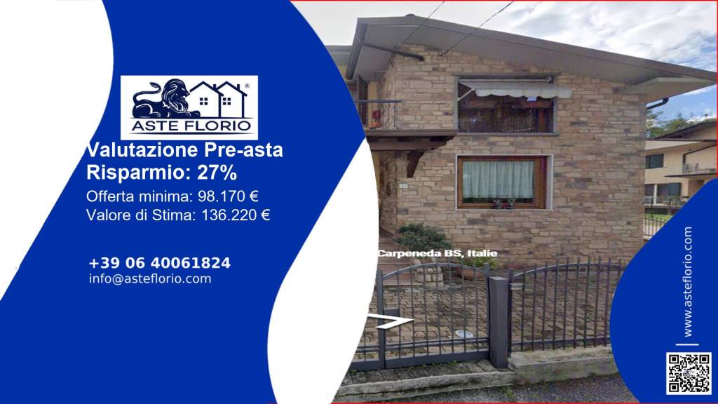 appartamento in vendita a Vobarno in zona Carpeneda