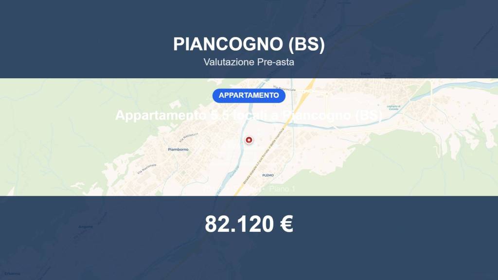 appartamento in vendita a Piancogno in zona Piamborno