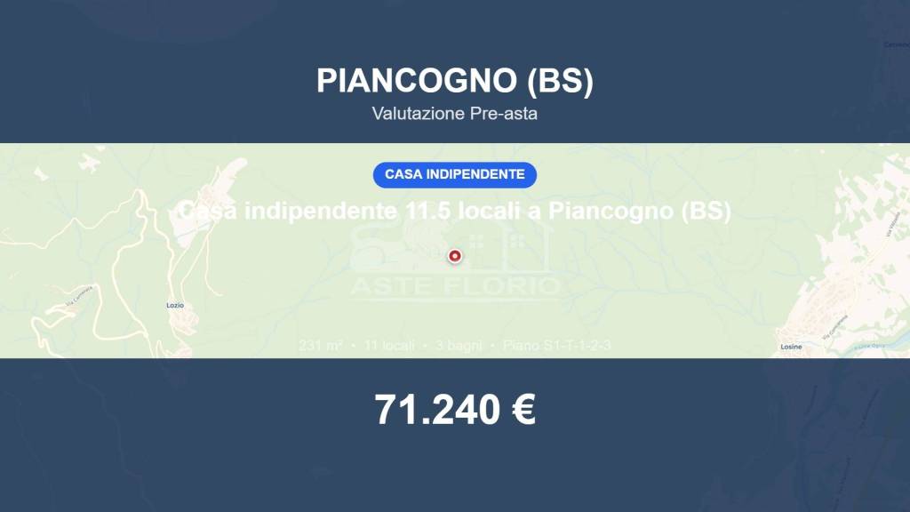 casa indipendente in vendita a Piancogno in zona Cogno