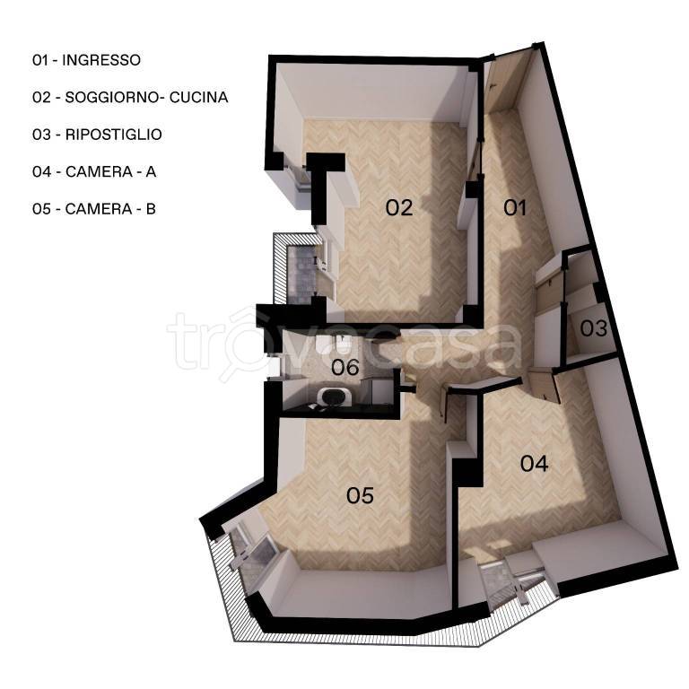 appartamento in vendita a Chieri