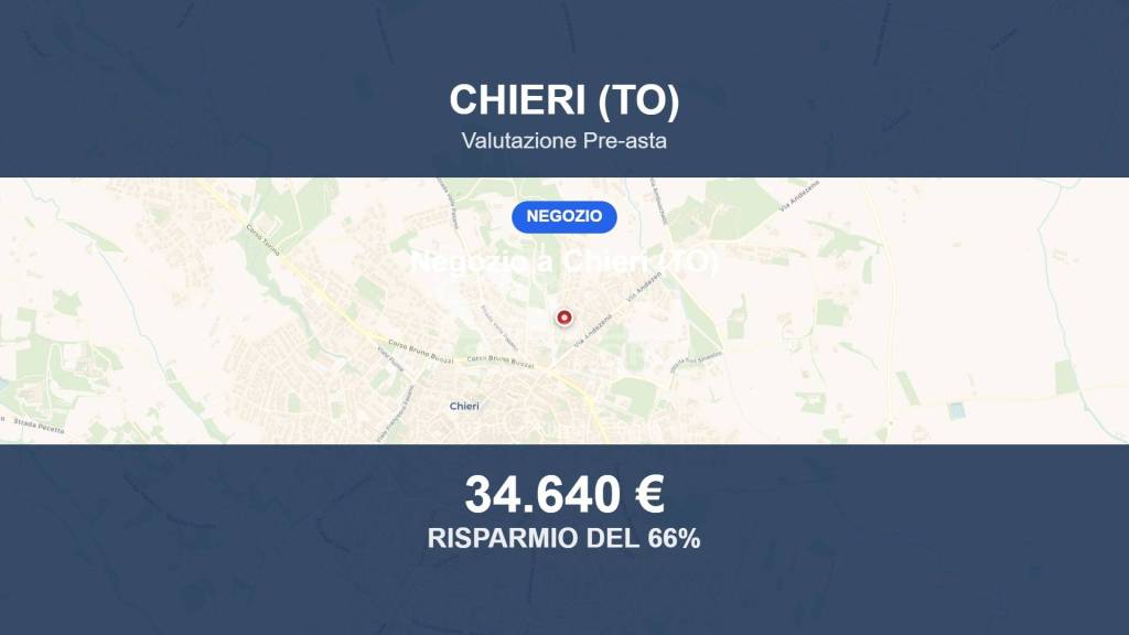 negozio in vendita a Chieri